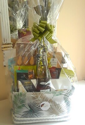 Basket give-away for trade shows