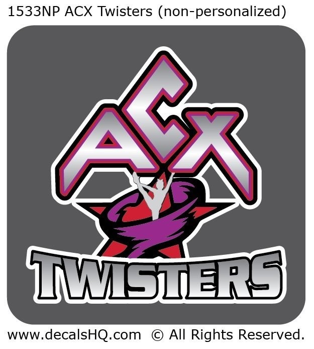 ACX Twisters Cheer (Non-Personalized)