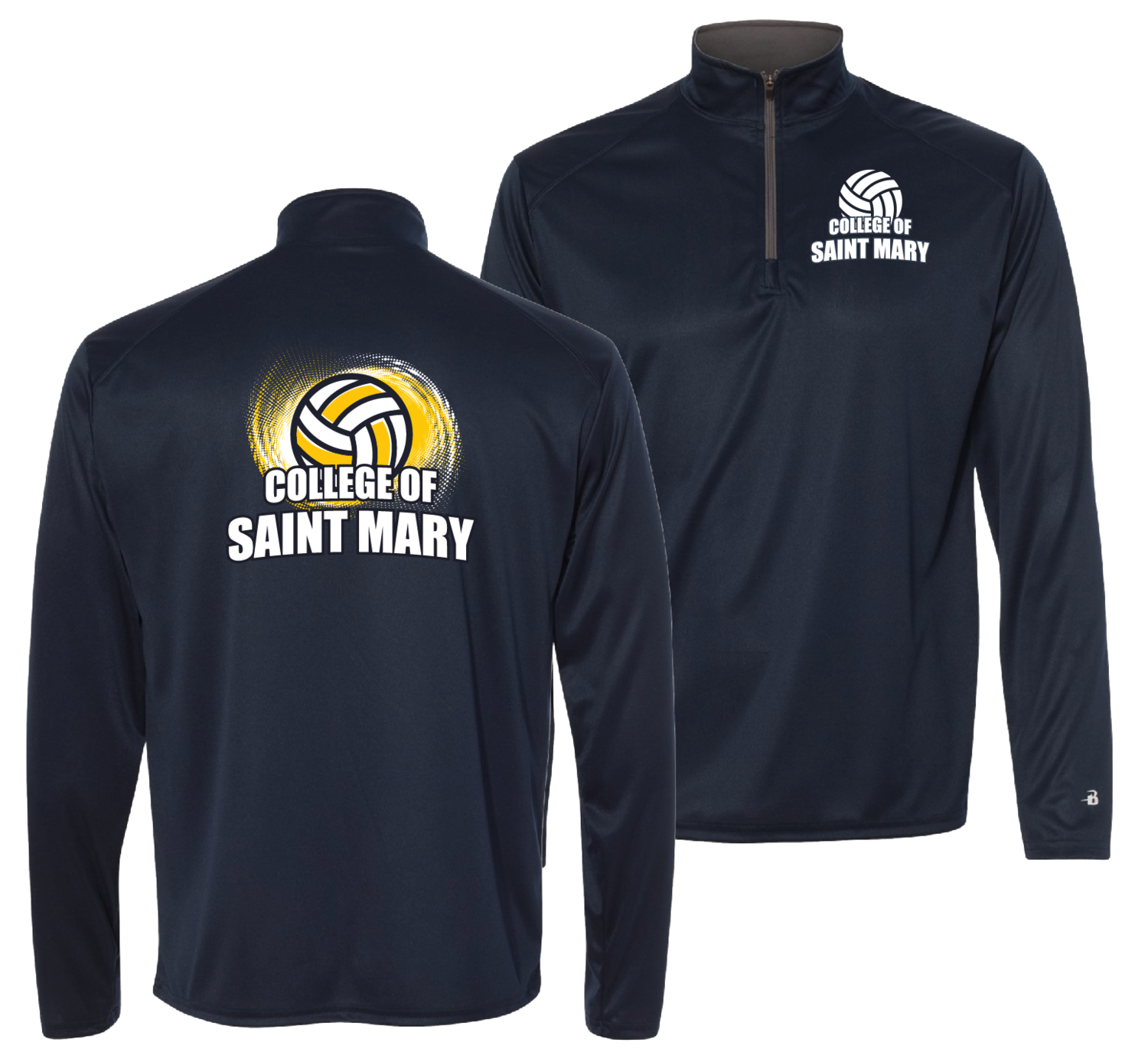 CSM Volleyball Qtr Zip Pullover