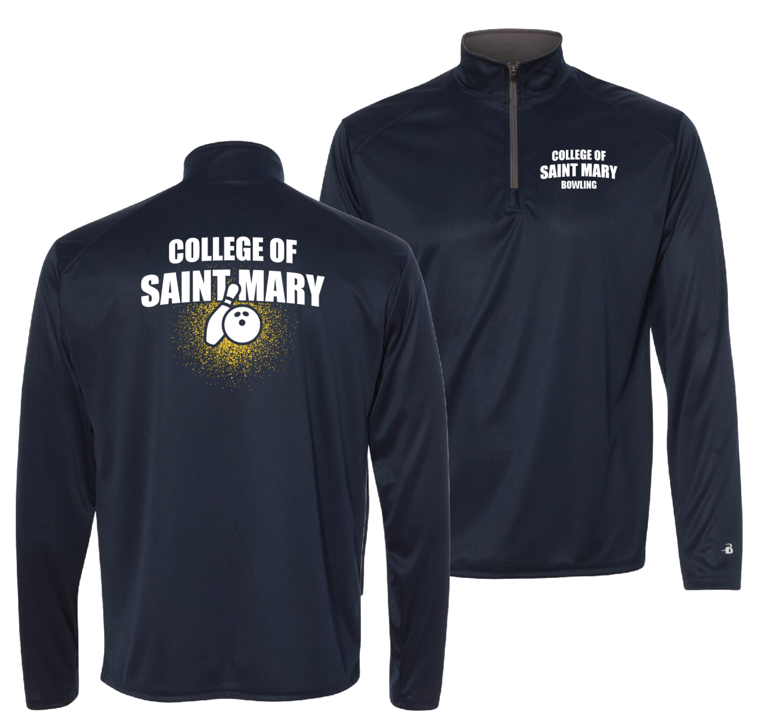 CSM Bowling Qtr Zip Pullover