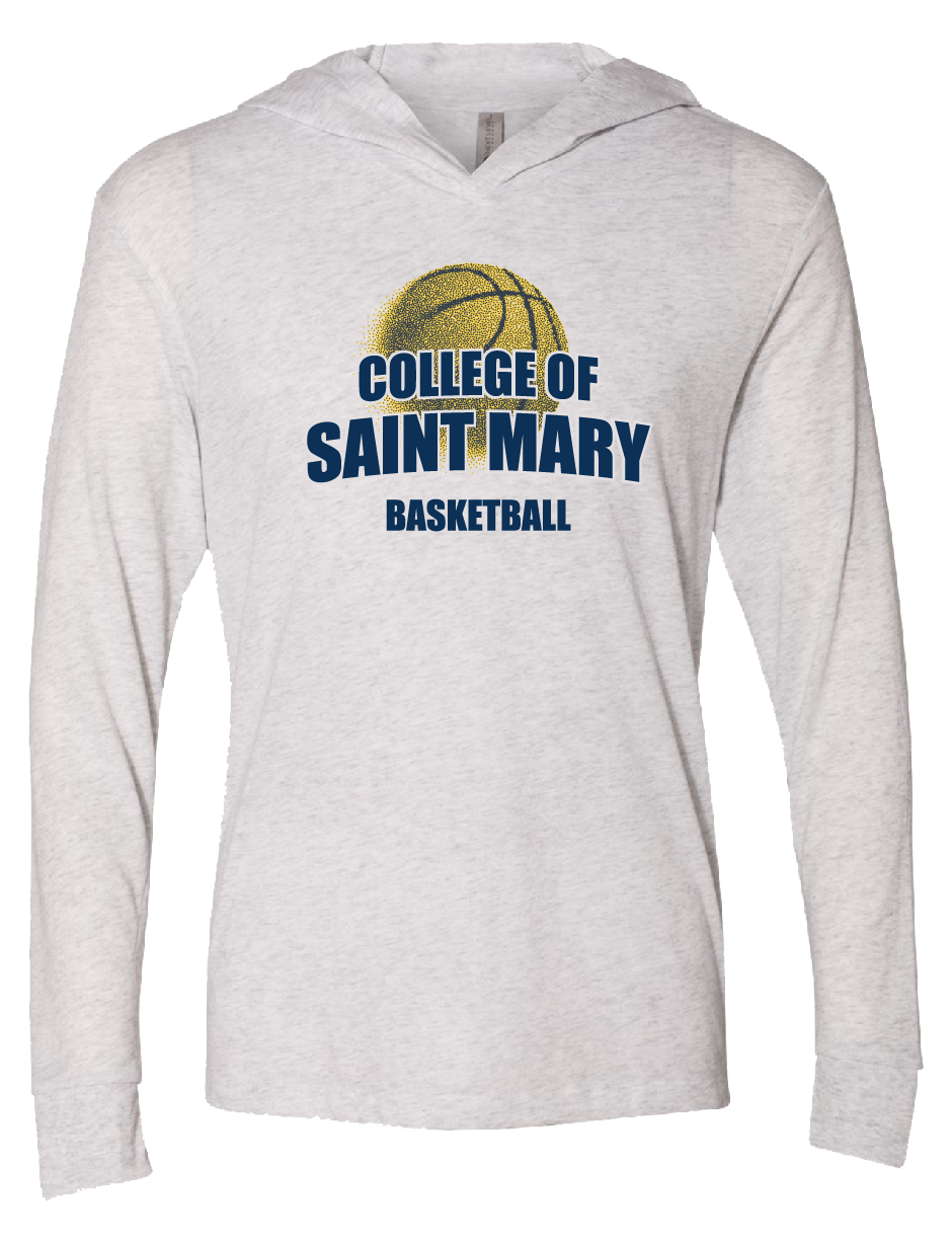 CSM Basketball Hooded LS Tee
