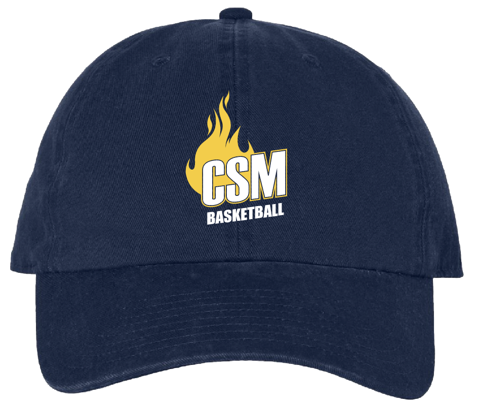 CSM Basketball Navy Cap