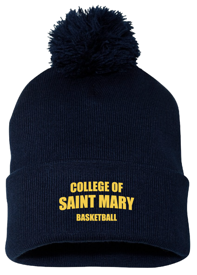 CSM Basketball Pom Beanie