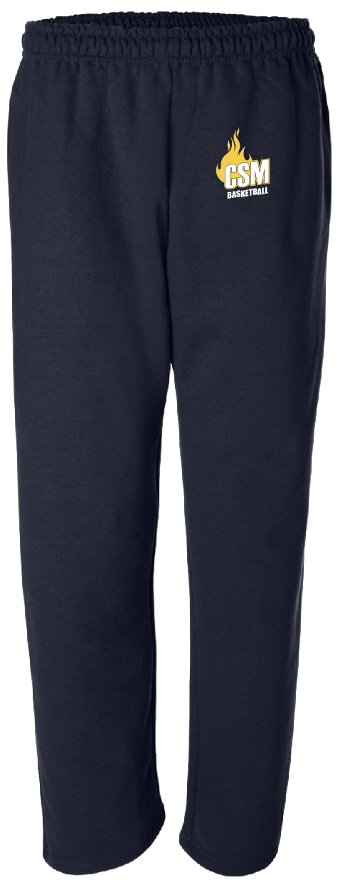 CSM Basketball Navy Sweatpants