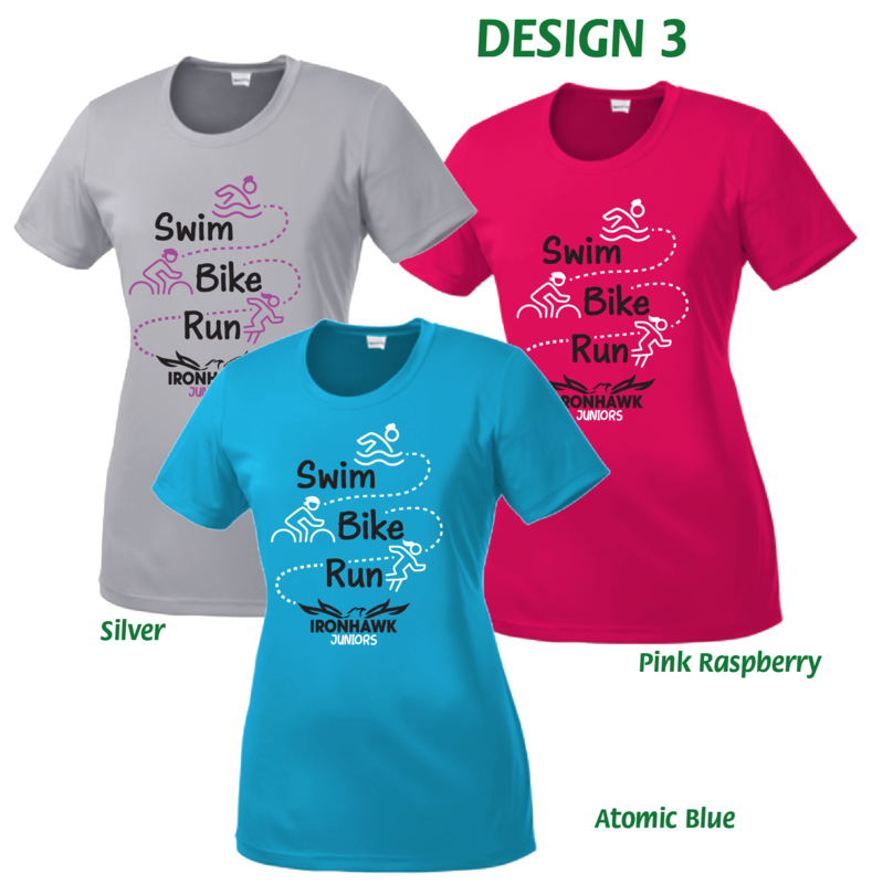 (05) Ironhawk Ladies Performance Tee (LST350)