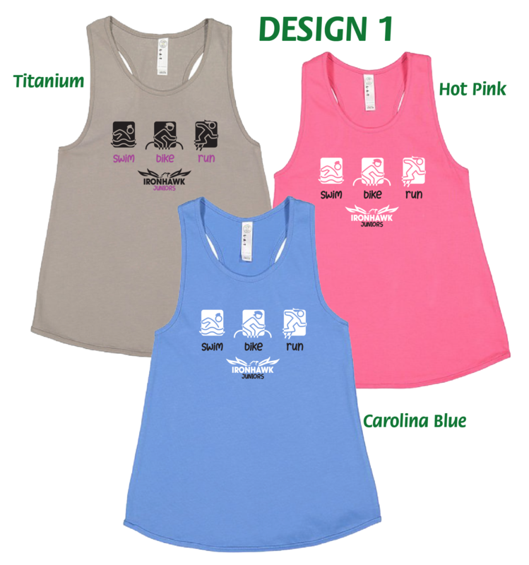 (01) Ironhawk Girls Racerback Tank (2621)