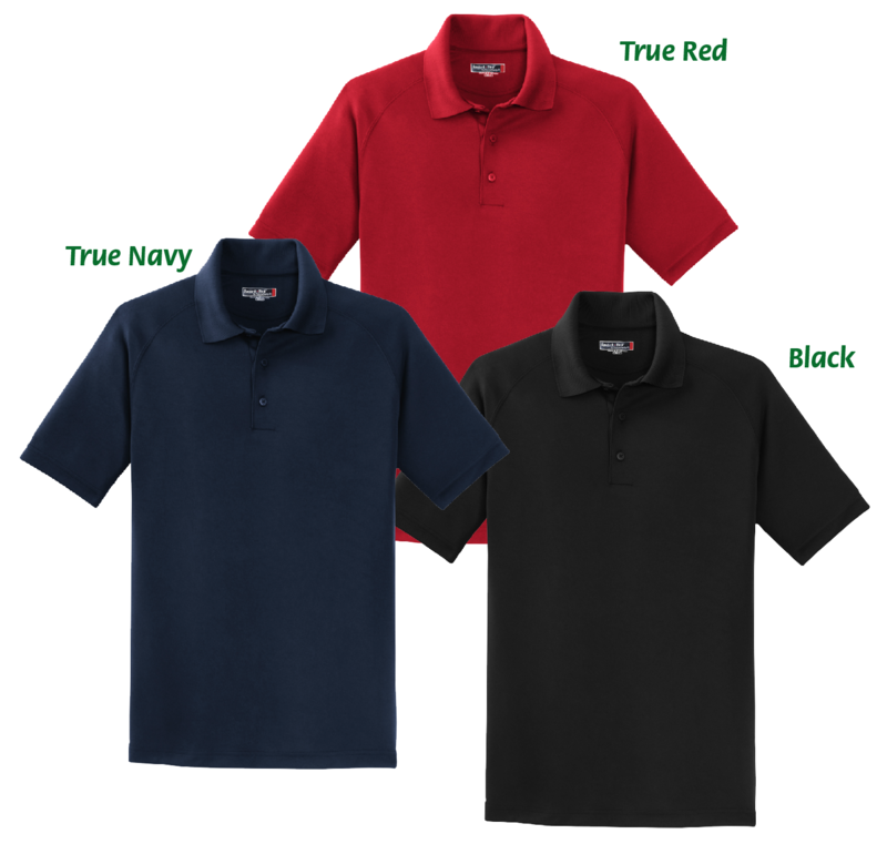 (08) SportTek Dry Zone Raglan Polo (T475)