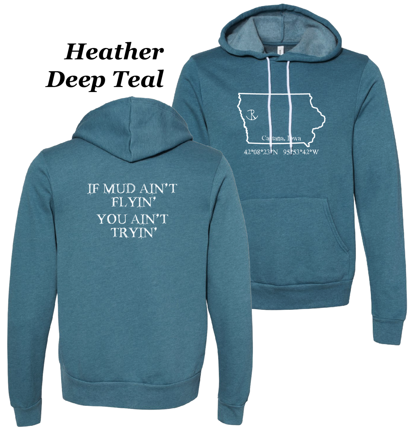 (05) Coordinates Pullover ADULT Hoodie (3719)
