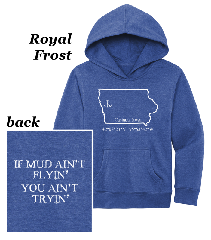 (06) Coordinates Pullover YOUTH Hoodie (DT6100Y)