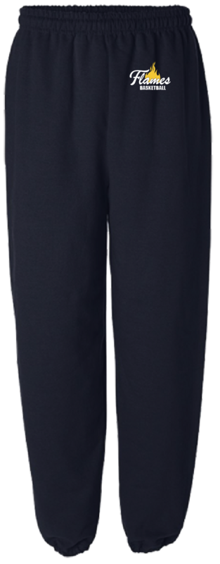 (05) Flames Bkb Open Bottom Sweatpant (18400)