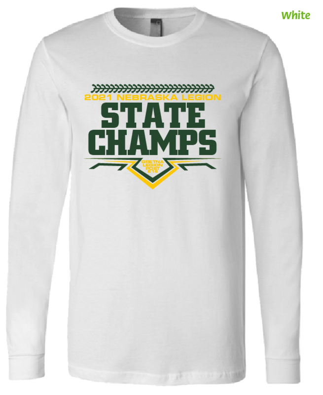 (02) Gretna Legion Baseball Long Sleeve Cotton Tee