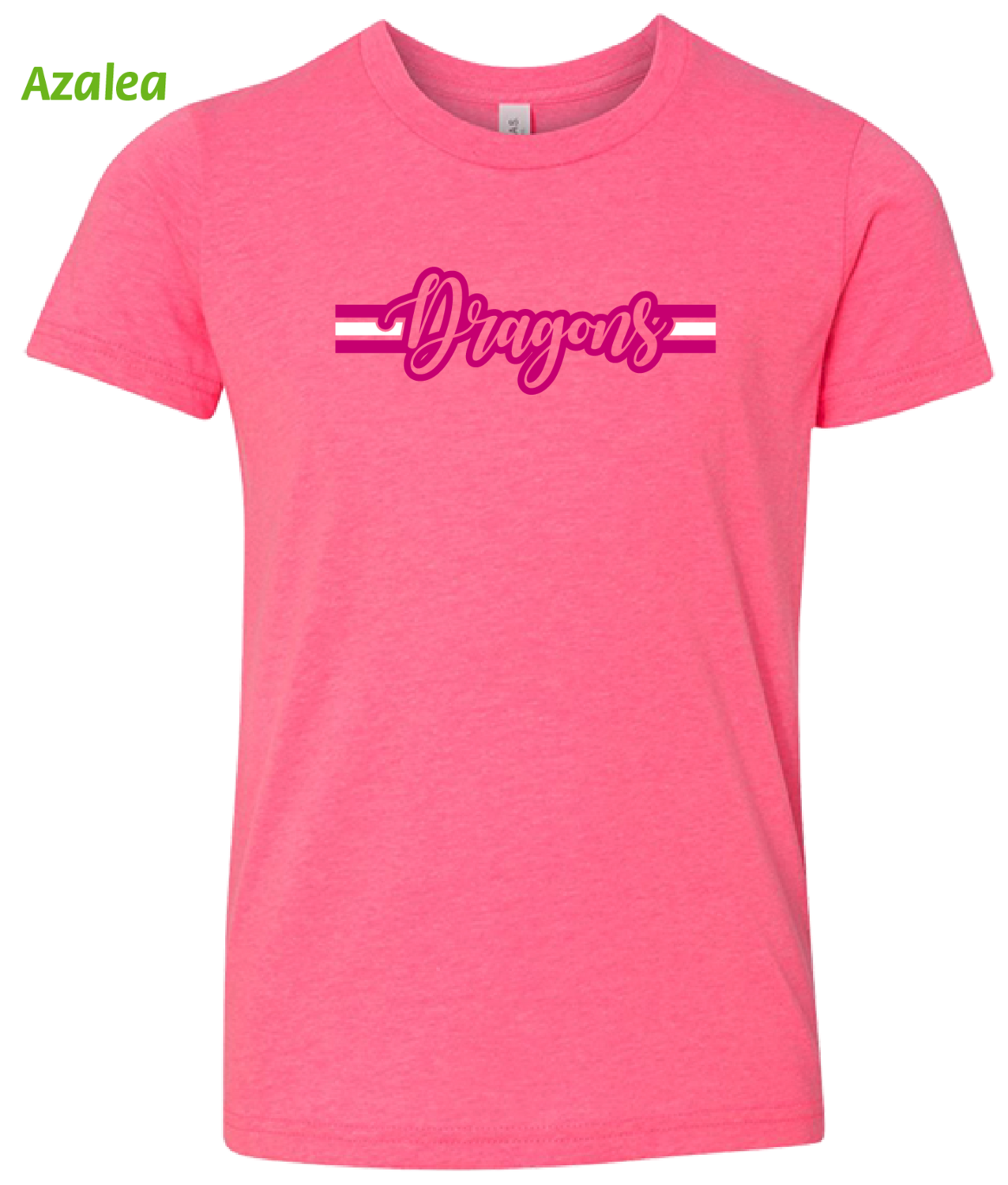 (D01-P) Dragons PINK OUT Short Sleeve Tee