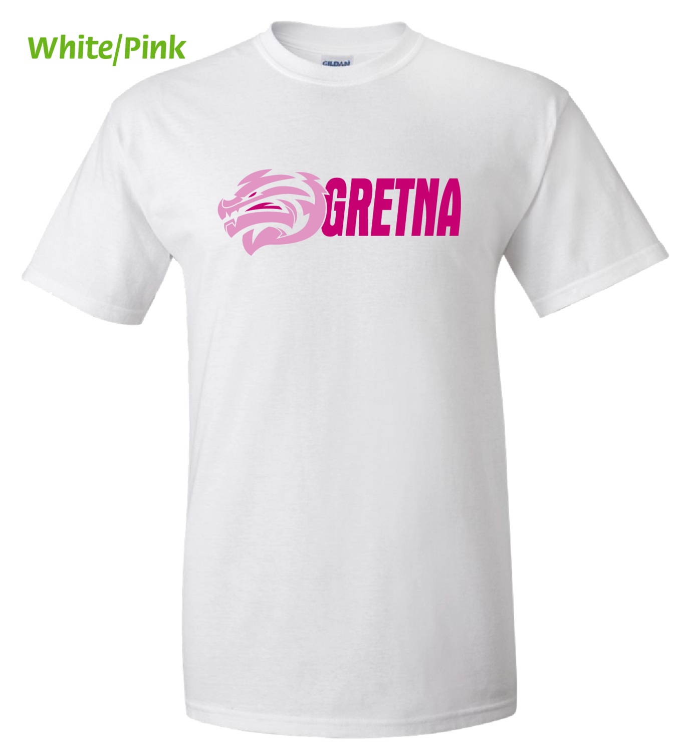(D03-P) Dragons PINK OUT Short Sleeve Tee