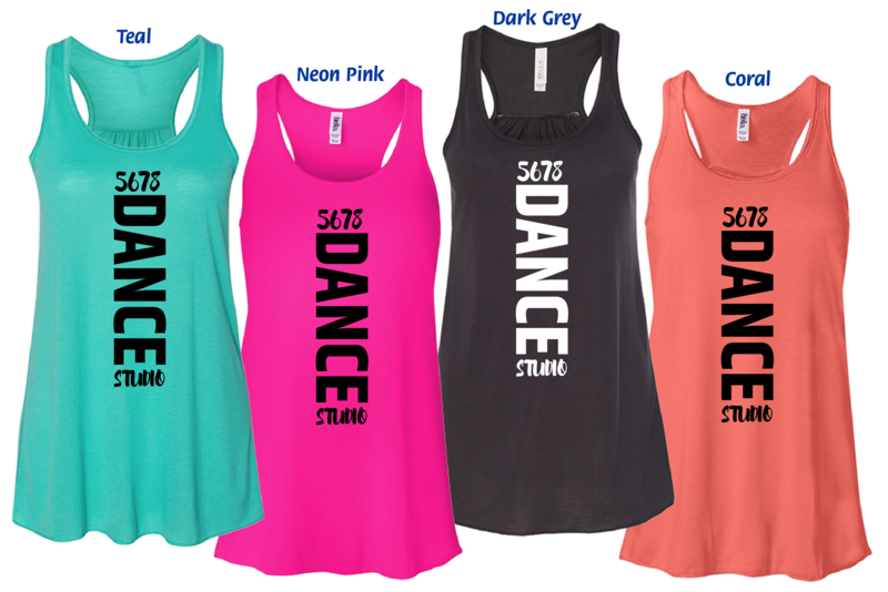 (06) 5678 Dance Flowy Racerback Tank