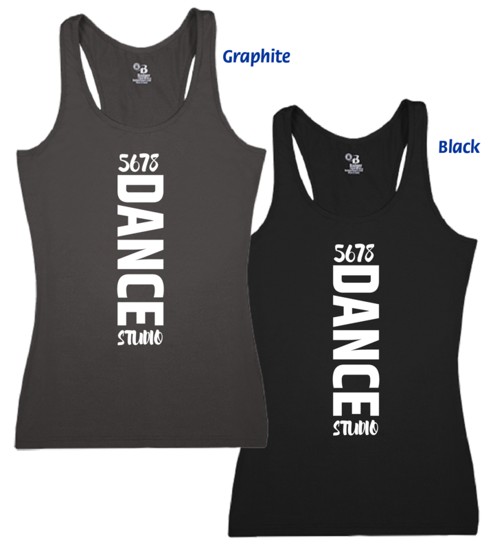 (04) 5678 Dance Girls Compression Racerback Tank
