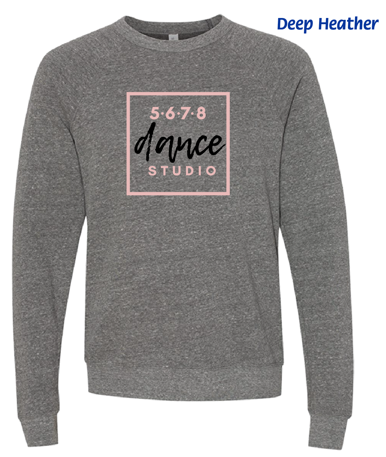 (02) 5678 Dance Adult Sponge Fleece Crewneck