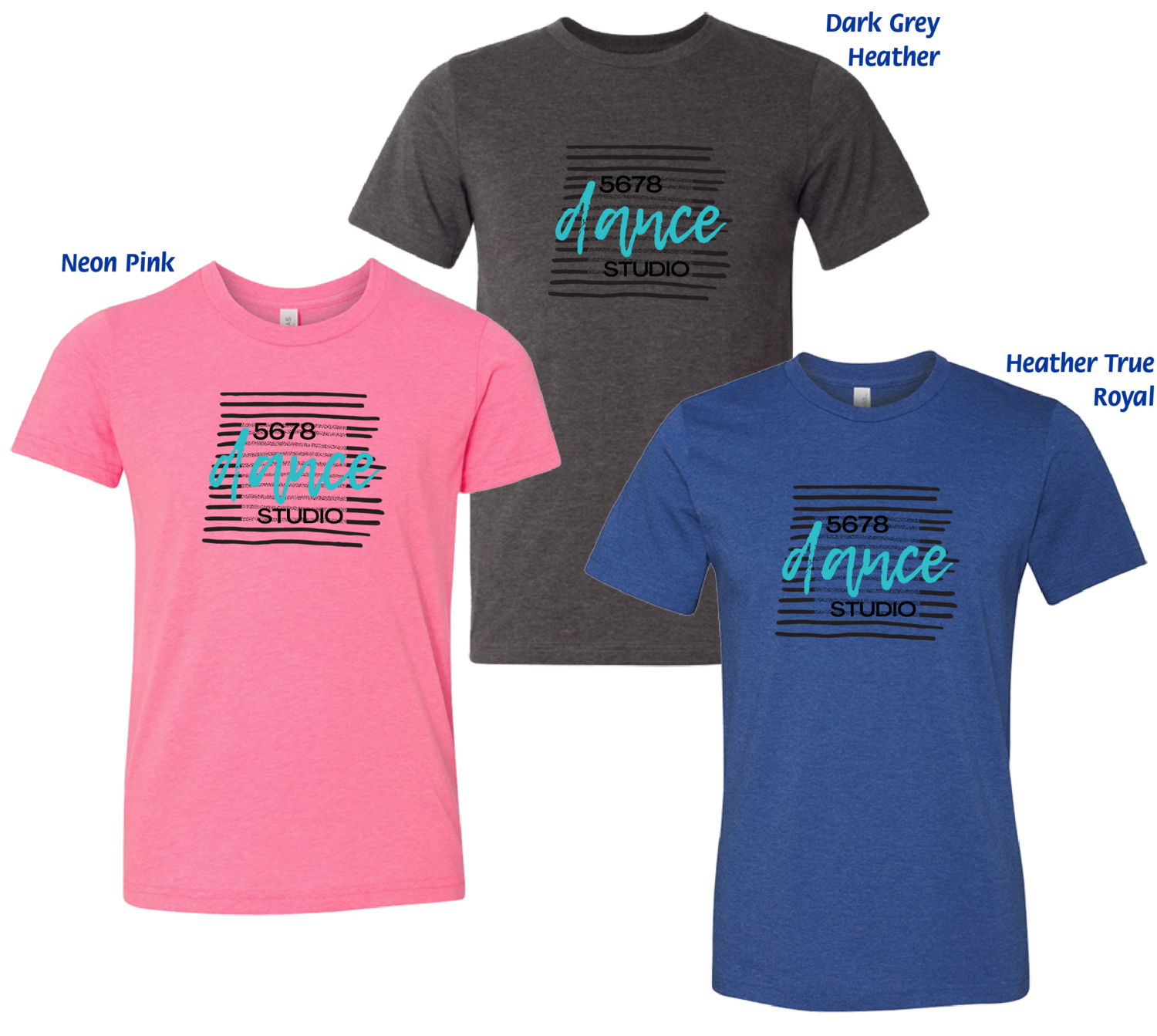 (07) 5678 Dance Youth Short Sleeve Tee