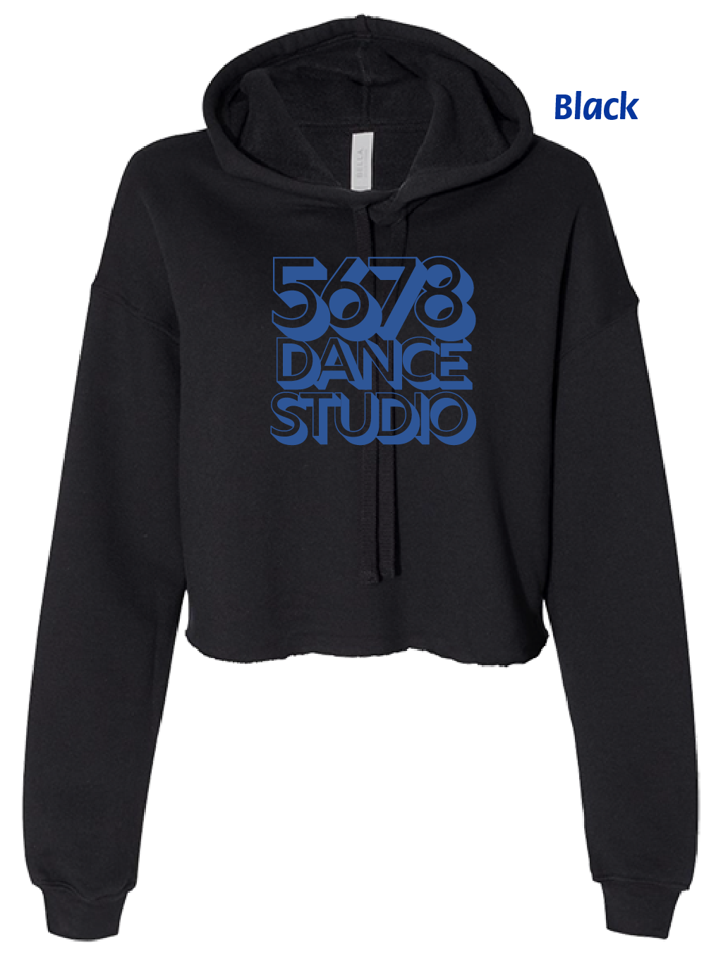 (10) 5678 Dance Cropped Fleece Hoodie