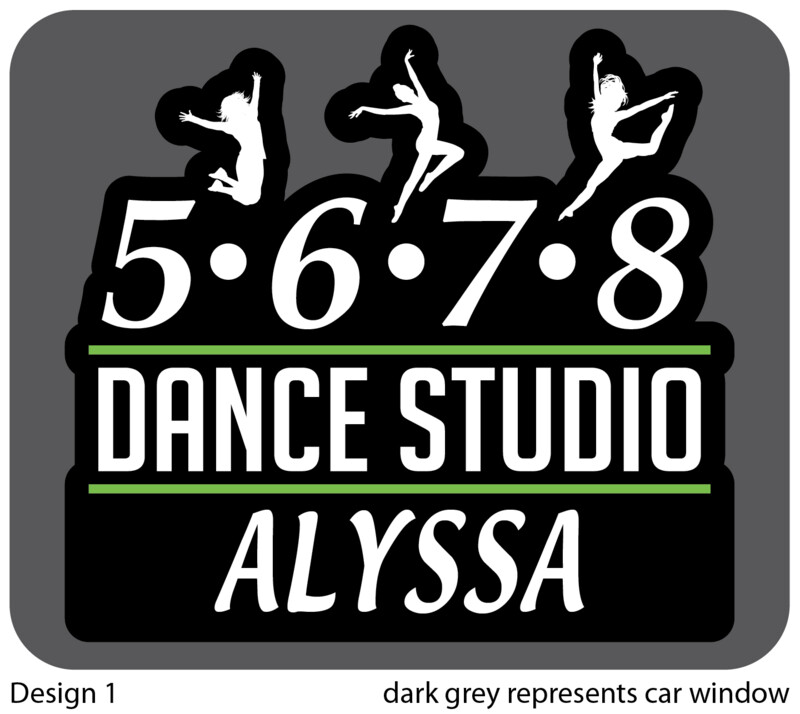 (12) Personalized Car Decal