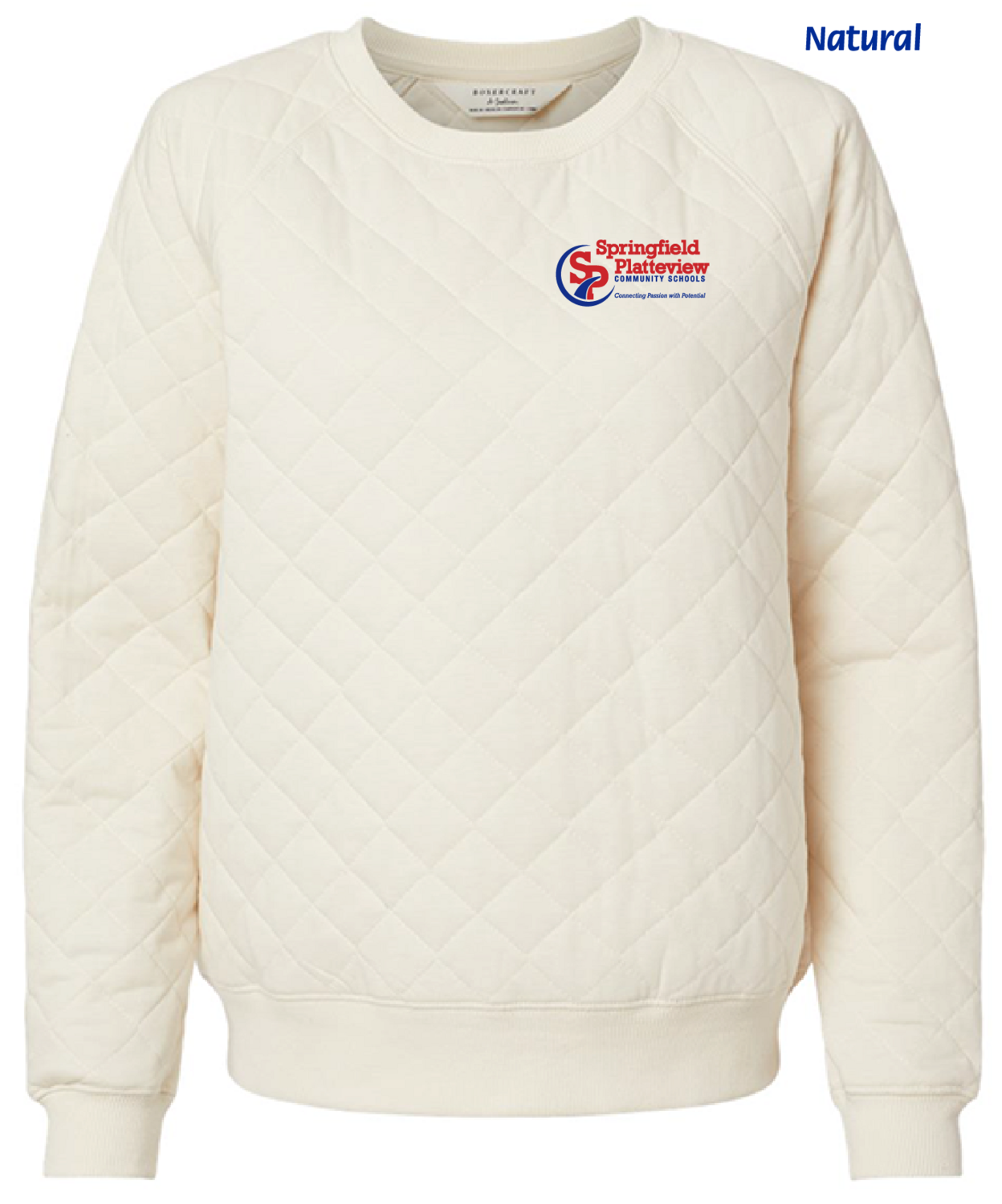 (14) S/P Ladies Quilted Pullover (R08)