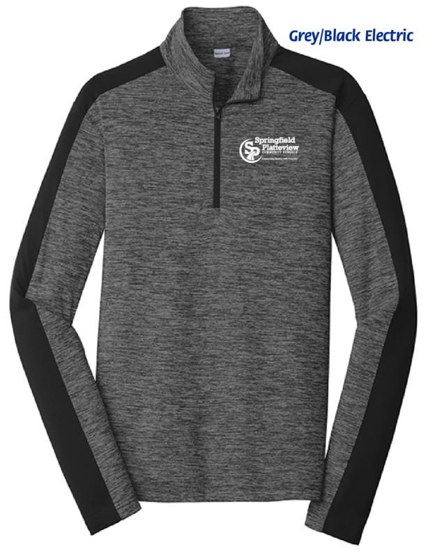 (04) S/P Electric Heather 1/4-Zip (ST397)