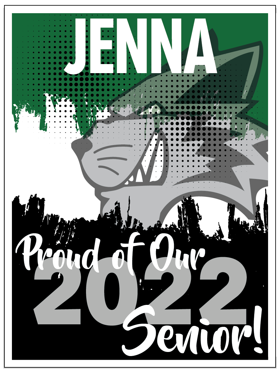 Millard West Senior Sign