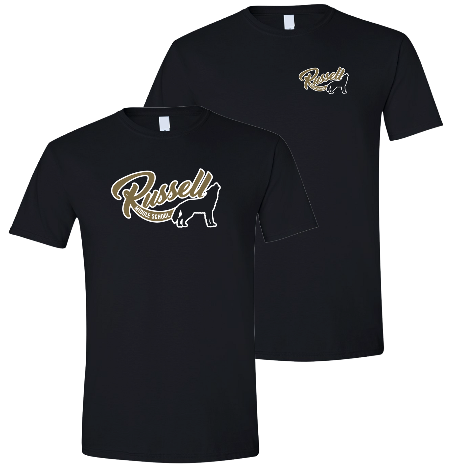 (01) RMS Script Howling Short Sleeve T-Shirt