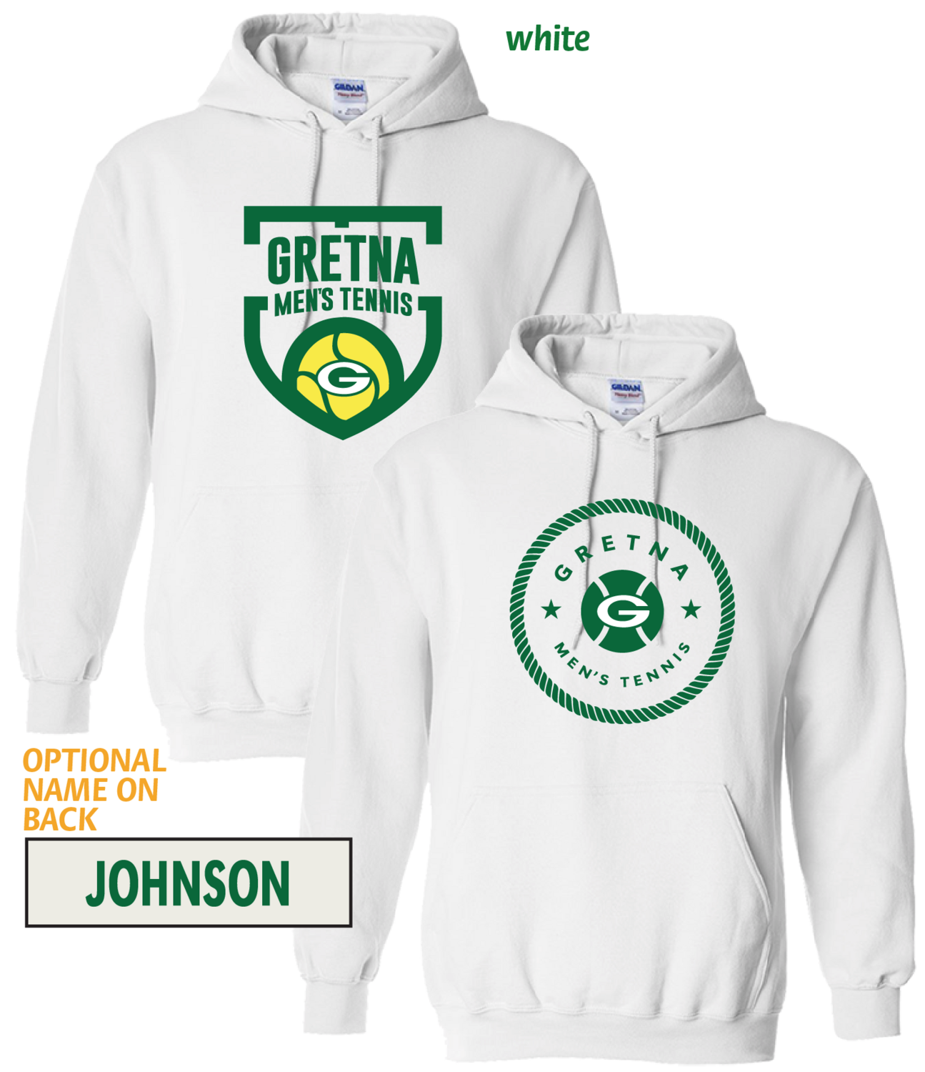 (04) Gretna Mens Tennis Hoodie