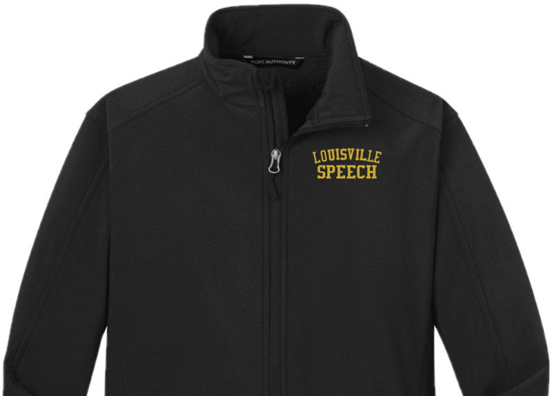 (01) Louisville Speech Embroidered Jacket