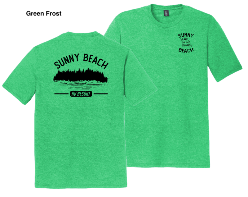 (01) Sunny Beach Adult Triblend Tee