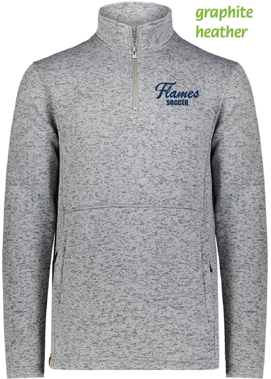 (09) Flames Soccer Alpine Fleece 1/4-Zip Pullover