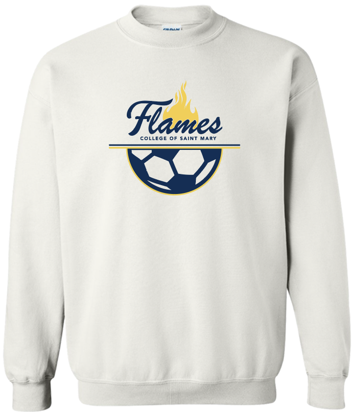 (05) Flames Soccer Crewneck Sweatshirt