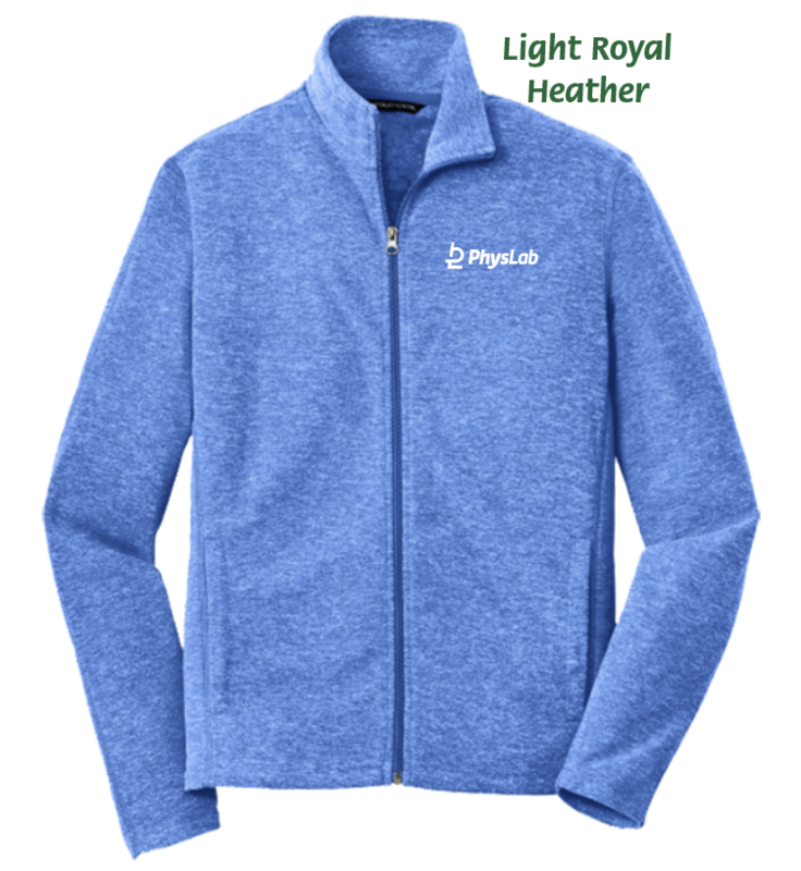 PhysLab FULL-Zip MicroFleece Jacket (BLUE)