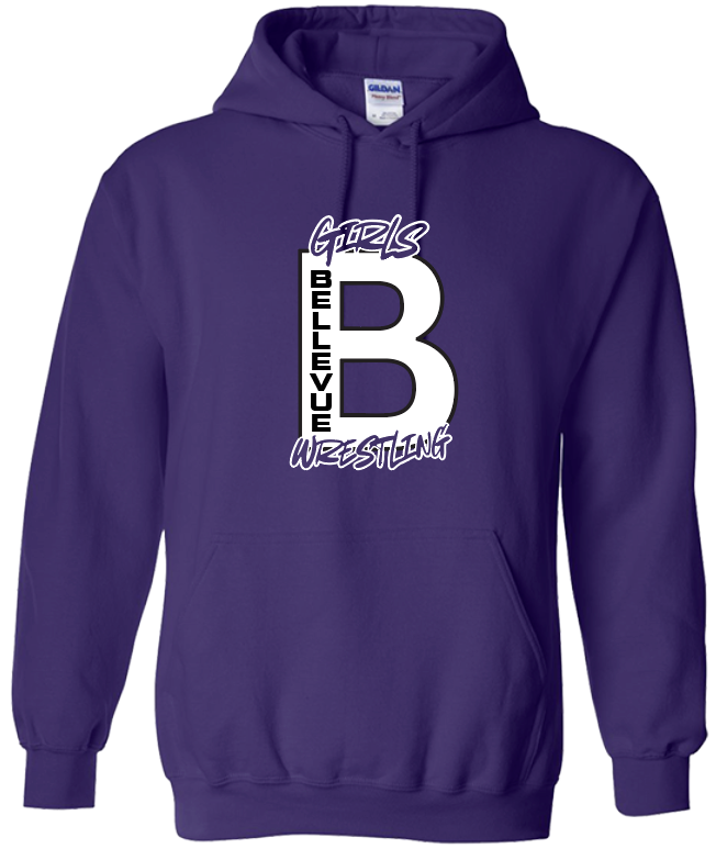 Bellevue Girls Wrestling Hoodie