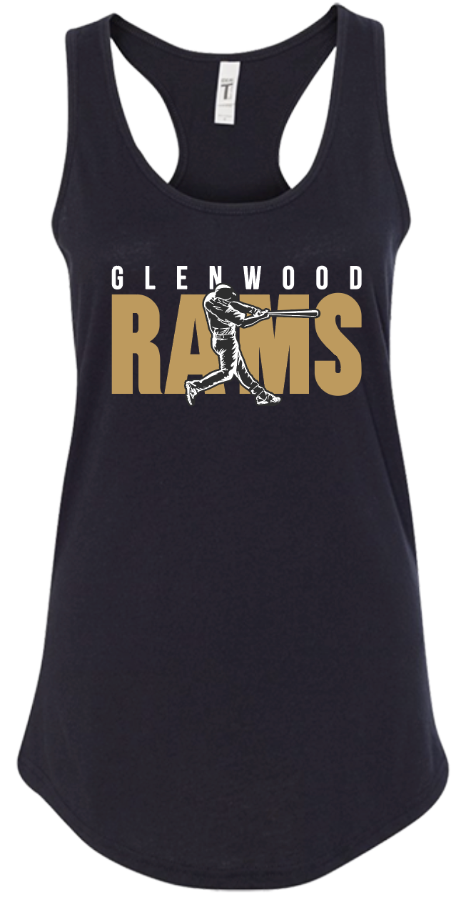 Glenwood Baseball Ladies Racerback Tank