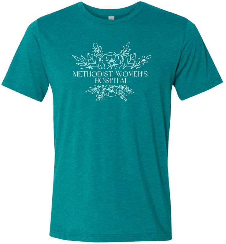 MWH White Flowers TriBlend Tee