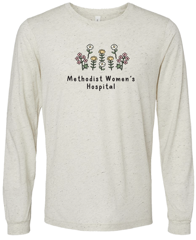 MWH Flowers TriBlend LONG SLEEVE Tee