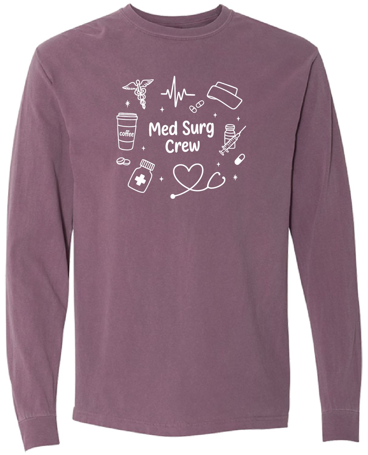 MH SurgCrew ComfortColors LONG SLEEVE Tee