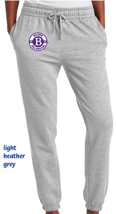 Bellevue Girls Wrestling Women's Fleece Sweatpants