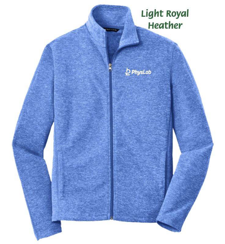 PhysLab FULL-Zip MicroFleece Jacket (BLUE)