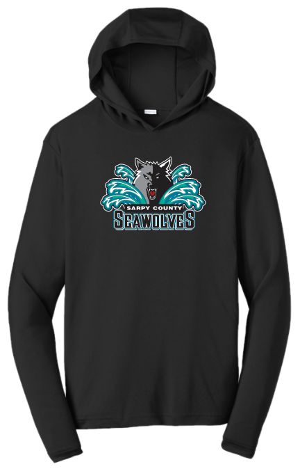 SCSC Polyester Lightweight Hooded Pullover