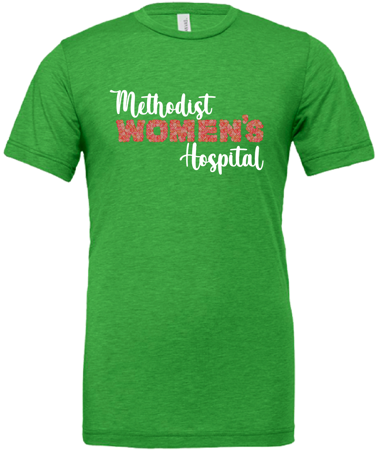 MWH Flowered Text TriBlend Tee MWH Flowered Text TriBlend Tee