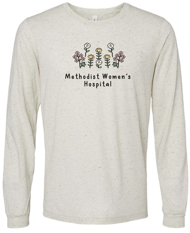 MWH Flowers TriBlend LONG SLEEVE Tee MWH Flowers TriBlend LONG SLEEVE Tee