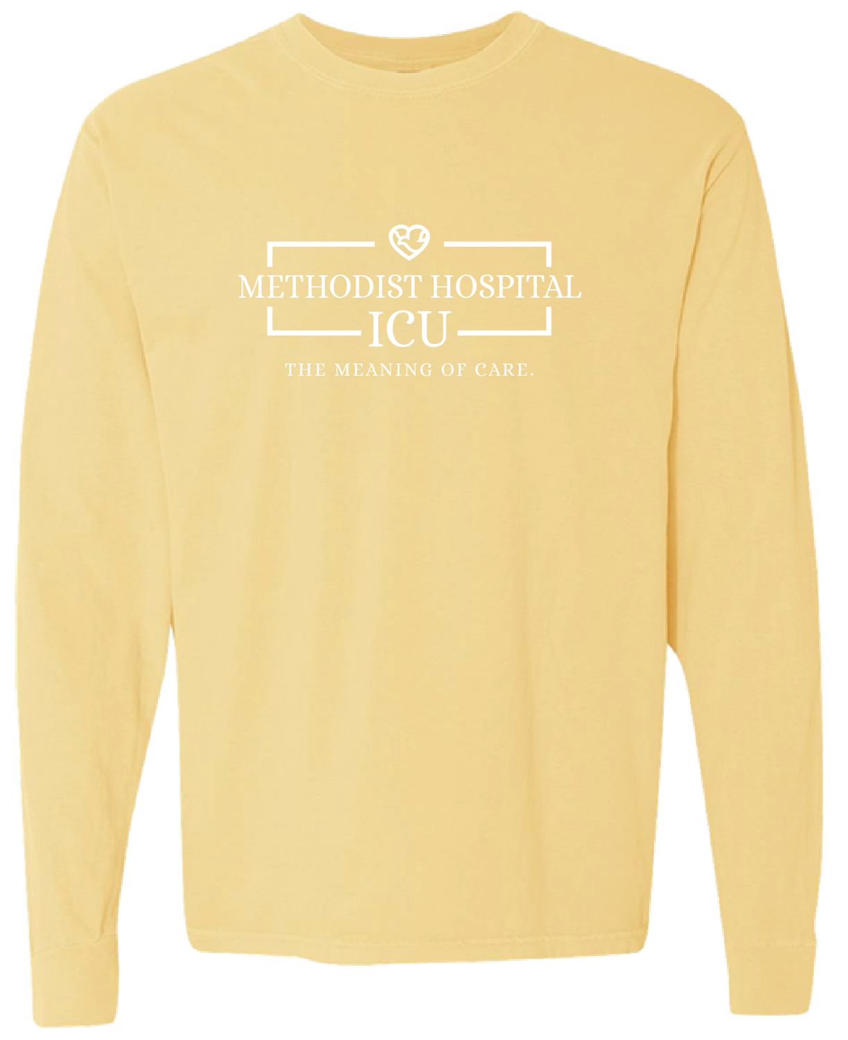 MH ICU Cares ComfortColors LONG SLEEVE Tee MH ICU Cares ComfortColors LONG SLEEVE Tee