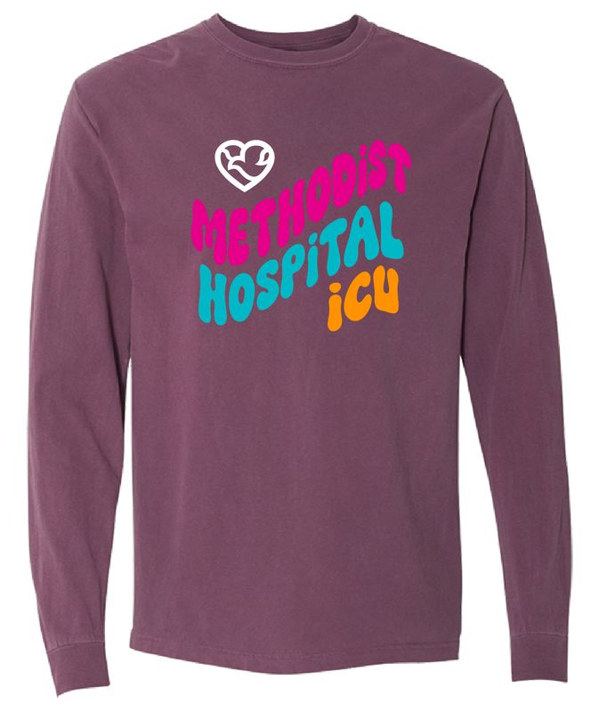 MH ICU Groovy ComfortColors LONG SLEEVE Tee MH ICU Groovy ComfortColors LONG SLEEVE Tee