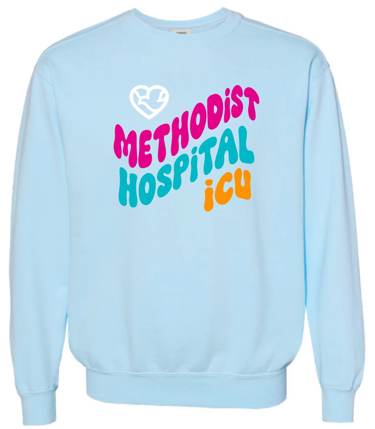 MH ICU Groovy ComfortColors Crewneck MH ICU Groovy ComfortColors Crewneck