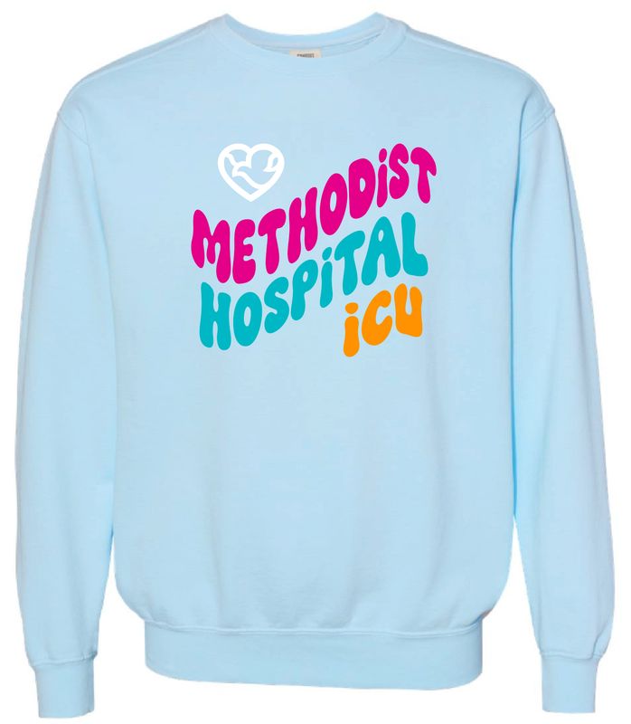 MH ICU Groovy ComfortColors Crewneck MH ICU Groovy ComfortColors Crewneck