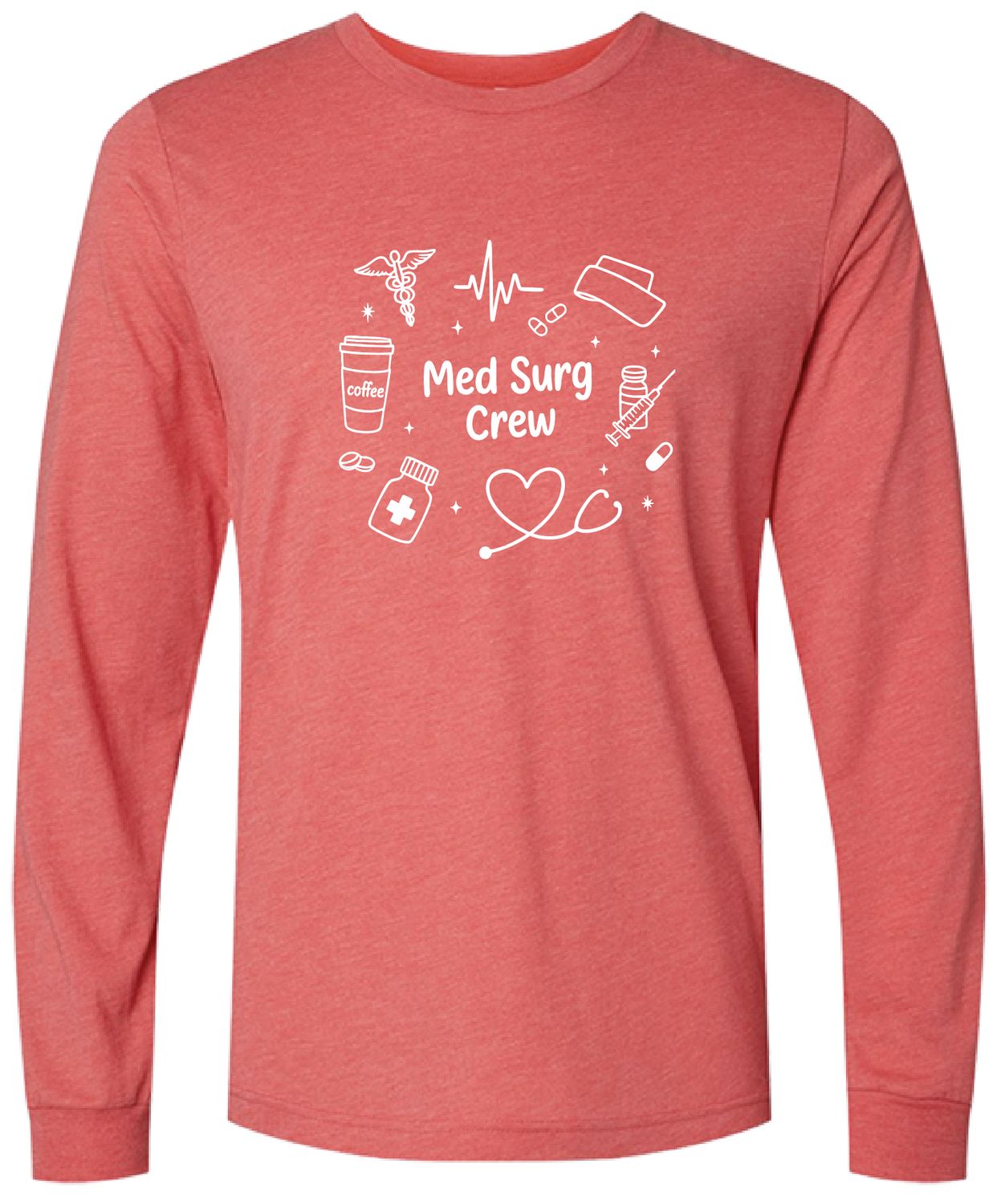 MH SurgCrew Bella TriBlend LONG SLEEVE Tee MH SurgCrew Bella TriBlend LONG SLEEVE Tee