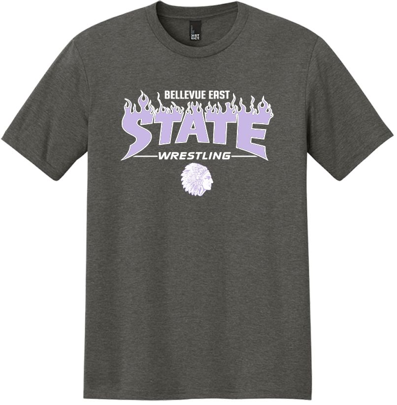 BBW Wrestling TriBlend SS Tee