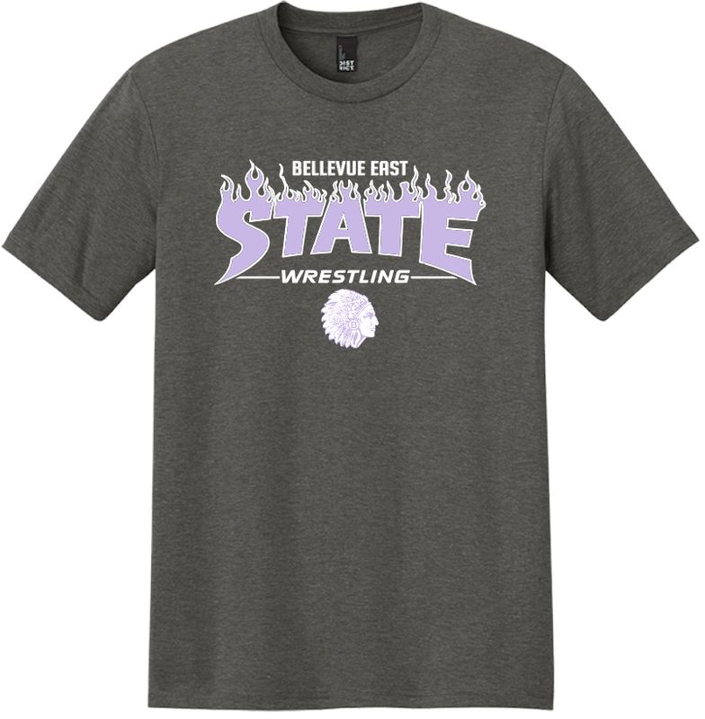 BBW Wrestling TriBlend SS Tee